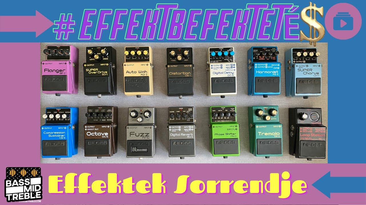 #EFFEKTBEFEKTETÉS - Pedálok Sorrendje