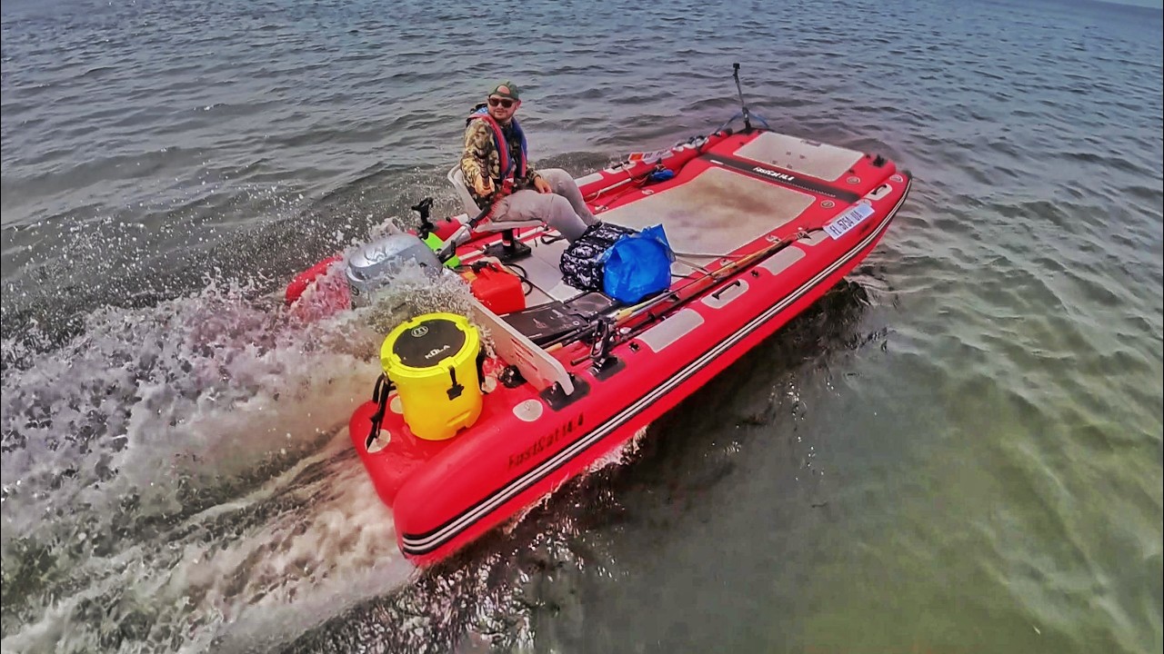 Sea Eagle FastCat14 Black Point Marina Maiden Voyage