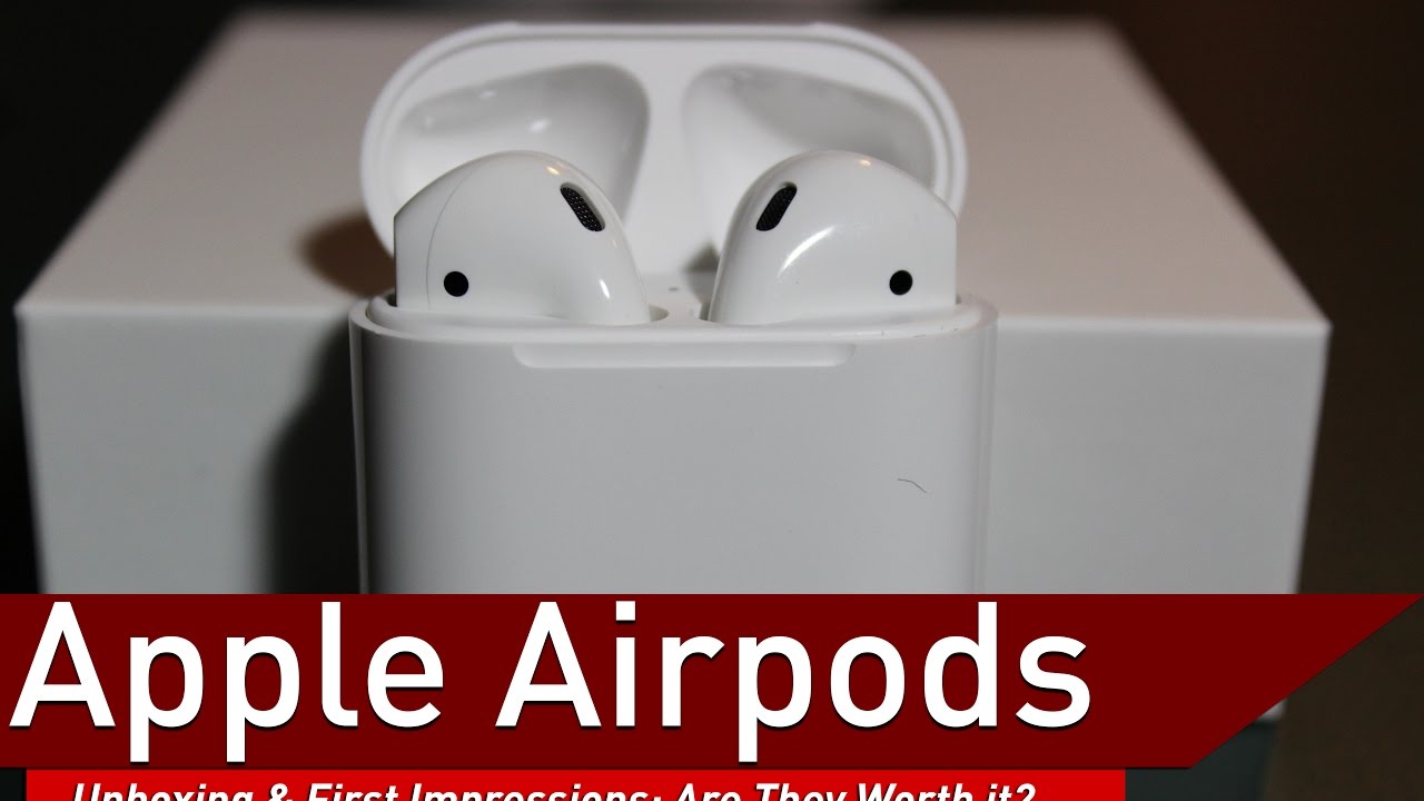 AirPods Unboxing and Review (Finally) - YouTube