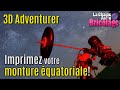 3d adventurer by simon rob  fabriquez votre monture quatoriale