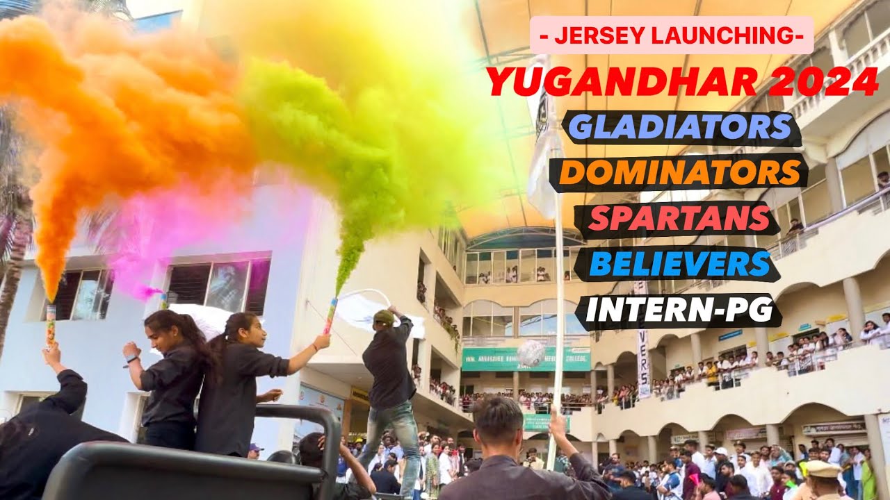 JERSEY LAUNCHING l YUGANDHAR l 2024 l ADAMC l COLLEGE FEST