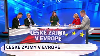 Sledujte speciální vysílání debaty České zájmy v Evropě. Jaká témata zahýbají eurovolbami?