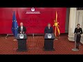 Press Conference of DPM Marichikj on the European Commission Country Report for North Macedonia 2023