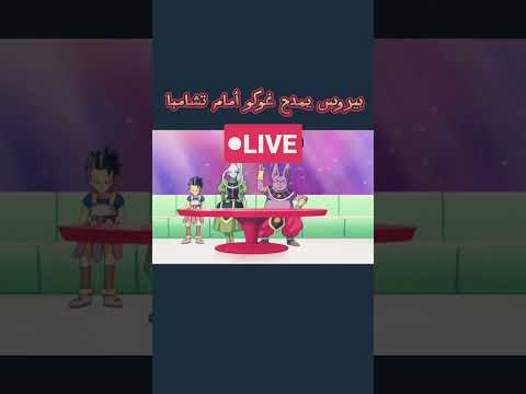 بيسرون يمدح غوكو أمام تشامبا مسخره Vegeta Goku Dragonball