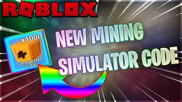 Code for free OMEGA crate in Mining Simulator (Roblox) | GeneralRony