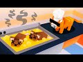 ROBLOX COOKING as CAT CHEF.. (Cook Burgers)