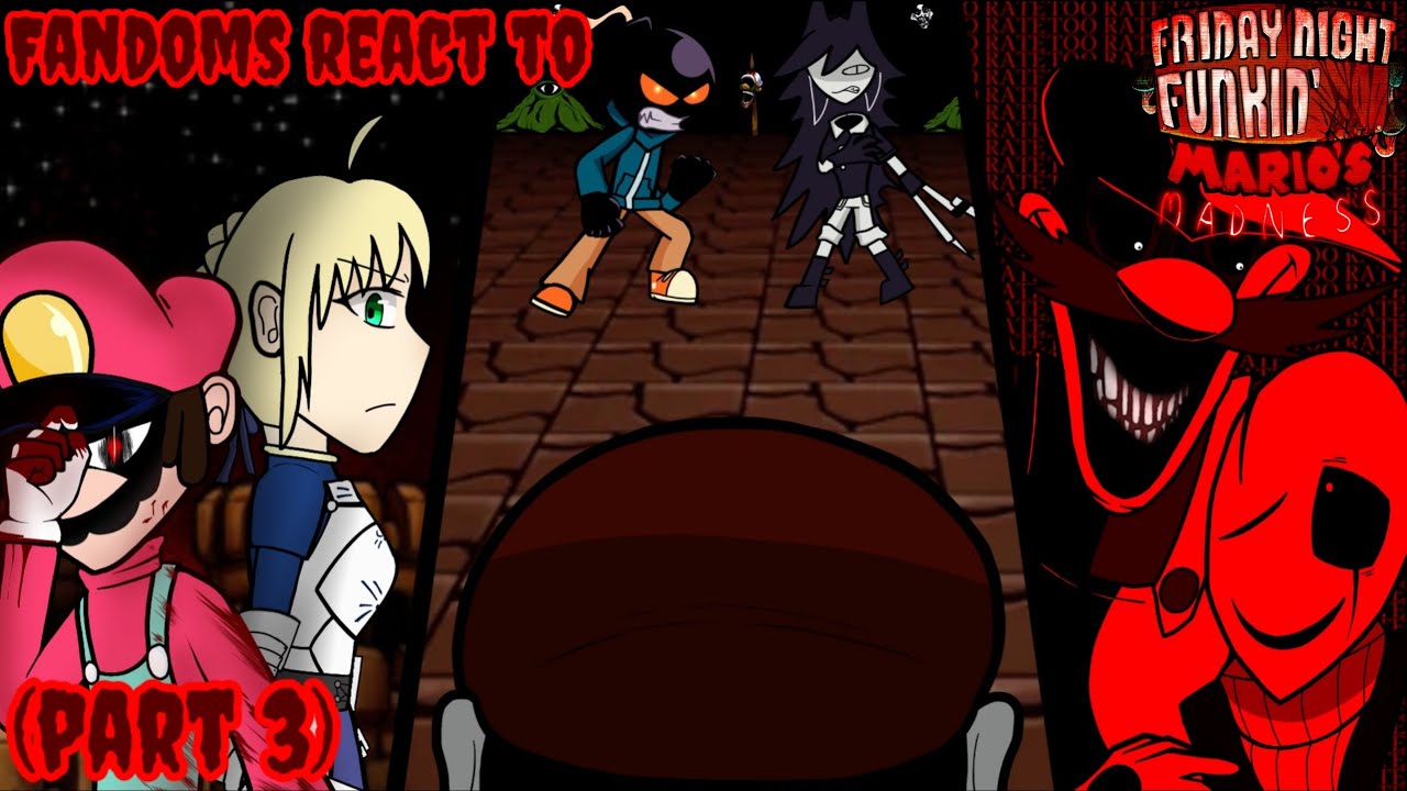 Fandoms React To Mario's Madness V2 (Part 3/4) (DISCONTINUED)