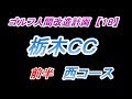【ゴルフ人間改造計画】栃木ＣＣ　前半　西コース　１～９Ｈ