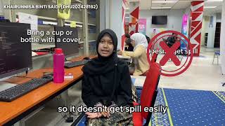 LIBRARY ETIQUETTE