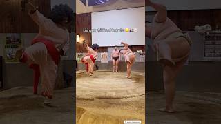 got to sumo wrestle in Japan w real sumo wrestlers. It was the cutest most exciting part of my trip.