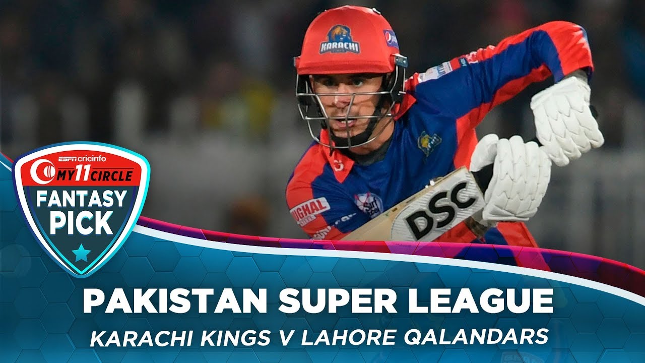 Fantasy Pick: Back Alex Hales and Chris Lynn to change your fortunes | Karachi v Lahore – PSL 2020 |