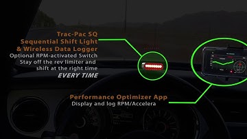 Trac-Pac(tm) SQ Sequential Shift Light