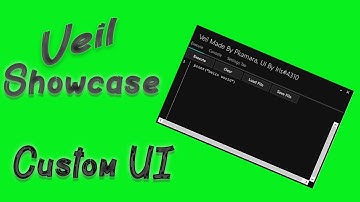 ROBLOX Veil Showcase: Custom UIs