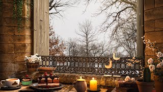 Morning Winter Vibes By Window ☕️ Cozy Coffee Ambience with Snowfall - Jazz Music For Relax, Work by Jazz Cafe Vibes 998 views 4 months ago 1 hour, 14 minutes