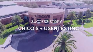 Chicos + UserTesting success story