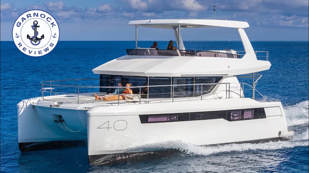 $979,000 - Leopard 40 Power Catamaran Review | Comfort, Performance & Design Walkthrough