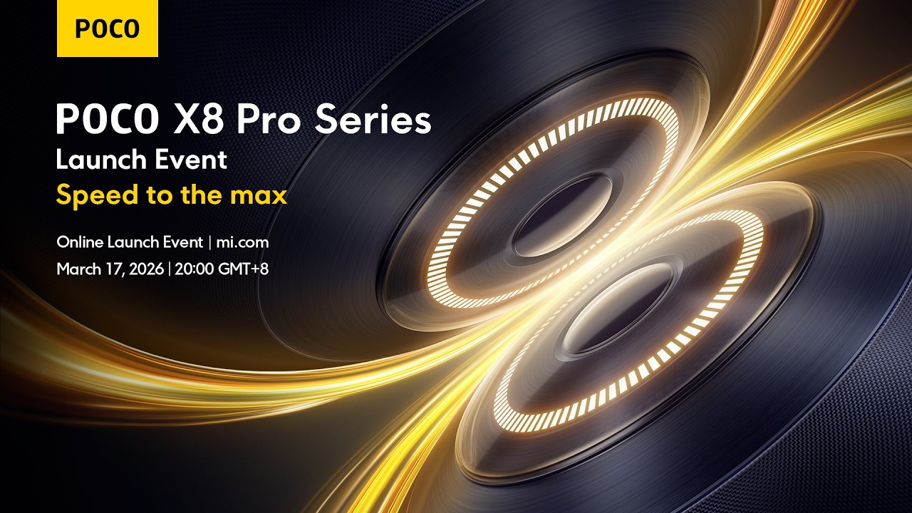POCO X8 Pro Series Global Launch Event