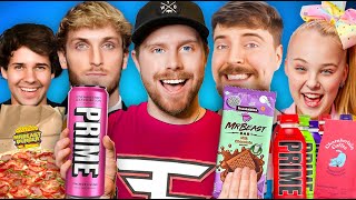 Rating YouTuber Products.. (MrBeast, Logan Paul, Airrack &amp; MORE)