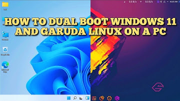 Garuda Dual boot with Windows 11 Installation Guide 2022 Final