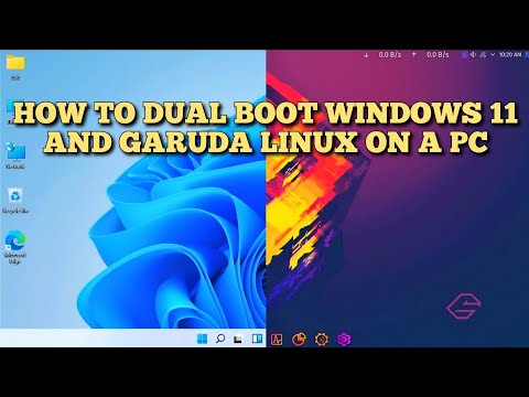Garuda Dual boot