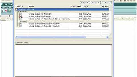 GAAP Financials: Knowledge Library - Creating Alternative Formats for Statements