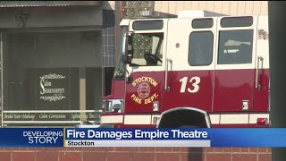 Fire Damages Empire Theatre