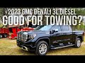 Is the new 2023 GMC Denali Truck 3L LZO Diesel capable of towing heavy?