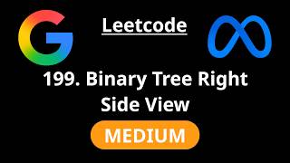 Binary Tree Right Side View - Leetcode 199 - Road to FAANG #164