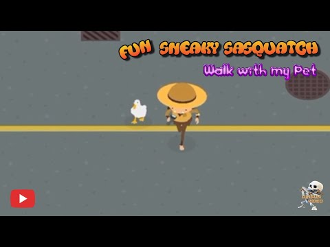 Sneaky Sasquatch Fun - Take a walk with your pet