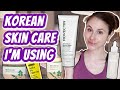 Korean skin care I am using (ROVECTIN, ROUND LAB, WISHTREND)| Dr Dray