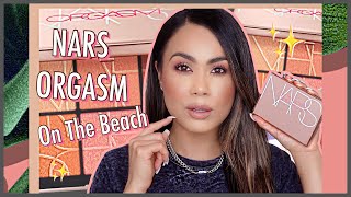 NARS Orgasm On The Beach Cheek Palette First Impressions - YouTube