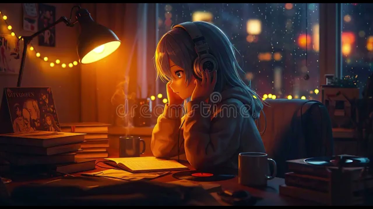 long rainy night [1h lofi]