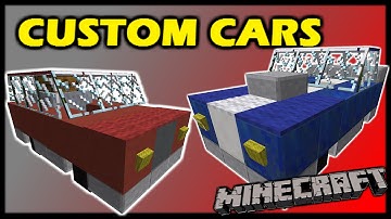[1.9 Vanilla Minecraft] Custom driveable CARS in 20 commands