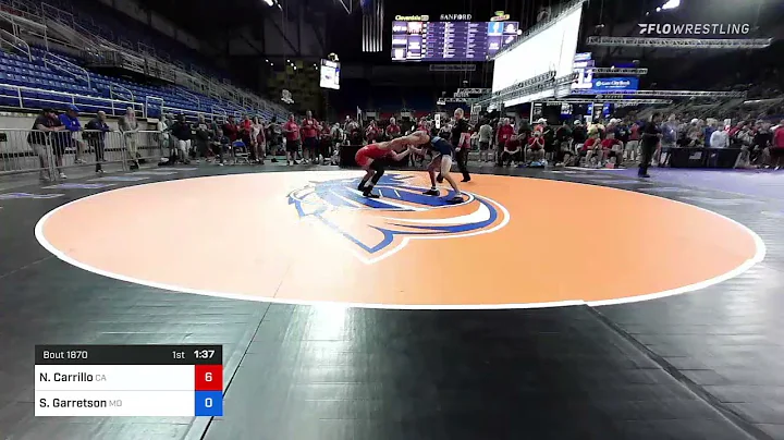 113 Lbs Consi Of 32 #2 - Nathan Carrillo, Californ...