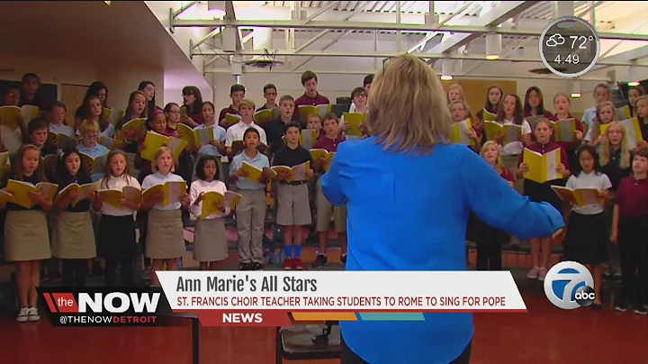 Ann Maries All Stars: Choir teacher Mrs. Linda Opaleski from St. Francis of Assisi in Ann Arbor
