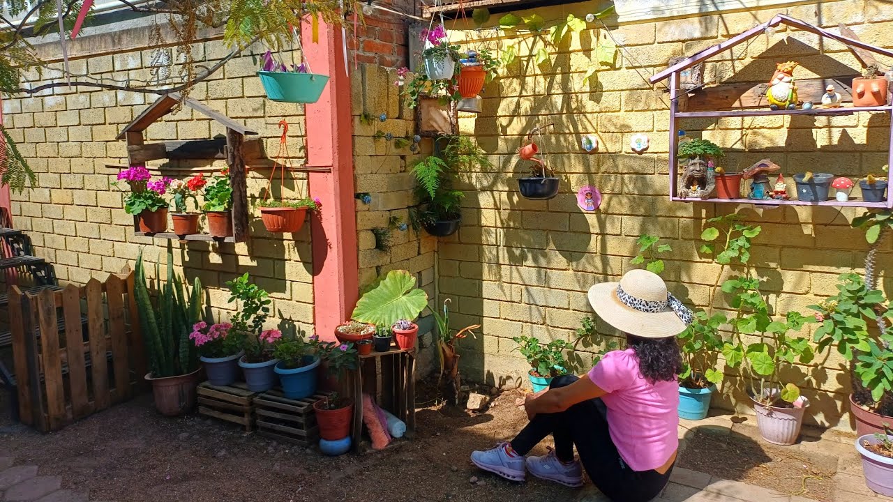 CAMBIOS EN EL JARDÍN🍃Limpieza🧹Decoración🪴 plantas nuevas🌸🌺