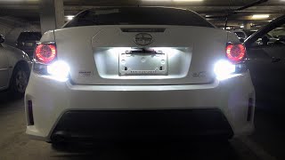 Scion TC (2011-2016): Boslla LED Back Up/Reverse Light Bulbs Installation (Size 921).