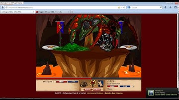 Dragonfable Entropy armor pvp gameplay