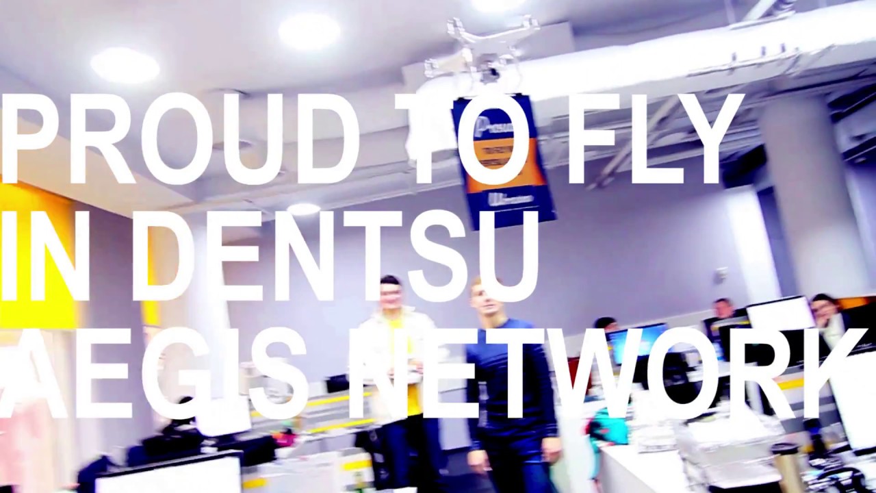 Proud to fly in Dentsu Aegis Network Ukraine
