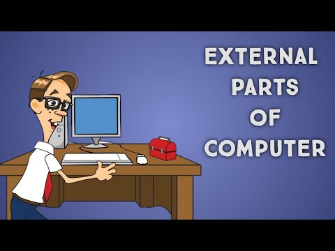 Computer And It&rsquo;s Parts | Part 1 | External Parts of Computer | Online Classes | Computer Tutorial |