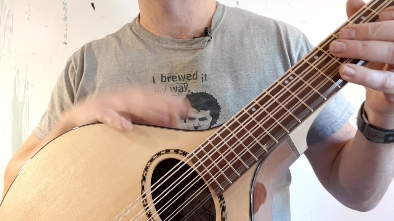 Flat-top Cittern Demo. Bubinga and Sitka. 22.5" mid-scale.
