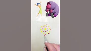 Guess the mixed colors of Inside out (part 24) #insideout2 #insideout #colormixing #satisfying #art