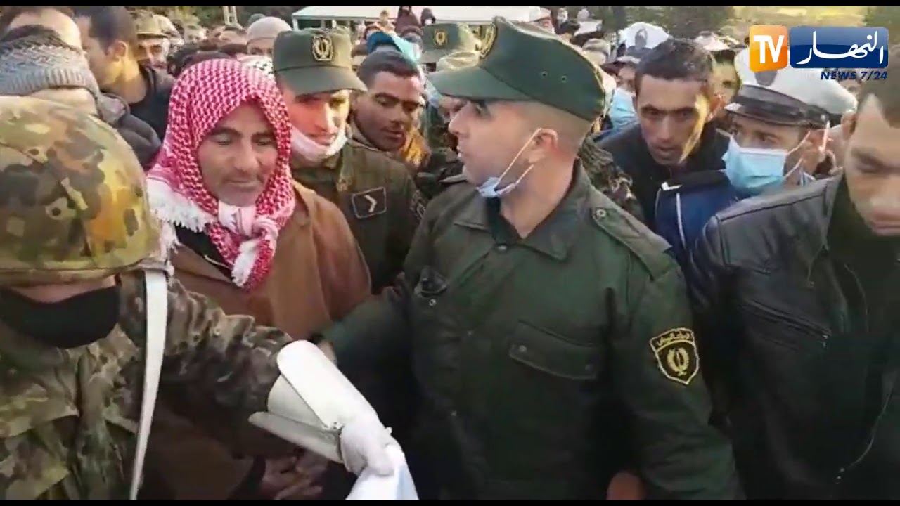 مراسيم تشييع جثمان الفقيد قايد عيشوش عبد الحق بمقبرة سيدي زيان بتاجنة