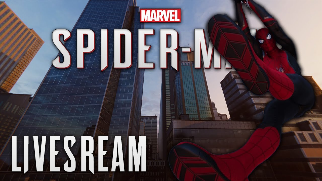SPIDER-MAN PS4 LIVESTREAM! New Suits Gameplay And More!!!
