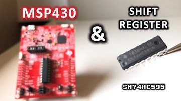74HC595 Shift Register & MSP430