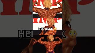 Kim Chizevsky’s SHREDDED Back Was INSANE 😳 #shorts #short #shortvideo #bodybuilding #kimchizevsky