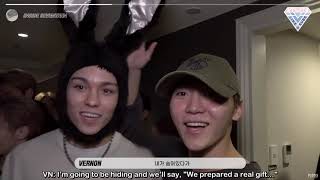 [Eng Sub] 191221 Inside Seventeen - Surprise Party for THE8 🐸 by Like17Subs