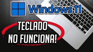 Esperar algo Variante Compasión Mi "Teclado No Funciona" / Mi "PC No Reconoce el Teclado" en Windows 11 -  [2022] - YouTube