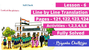 Class 4//Wings Part - 2//Lesson-6//Page 121,122,123,124// Activity - 1,2,3,4,5,6//Fully Solved