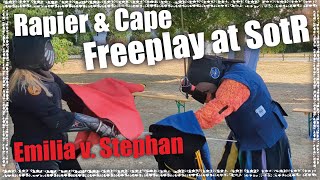 Sparring - Rapier & Cape: Emilia & Stephan @SotR V @SchildwachePotsdam